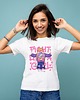 t-shirt damskie Koszulka damska biała Fight like a girl