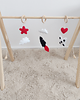niemowlak - inne Zestaw Baby Gym Stojak Edukacyjny+ kontrastowe zawieszki
