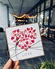 kartki scrapbooking Kartka walentynkowa LOVE
