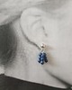 kolczyki z kamieniami Kolczyki FANABERIA  TRIO lapis lazuli