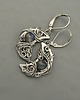 kolczyki wire wrapping Kolczyki księżyce labradoryt wire wrapping