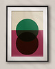 plakaty Minimalistyczny plakat - Bauhaus #6 - Do salonu, sypialni, biura