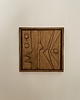 figurki i rzeźby Drewniana płaskorzeźba Tablica