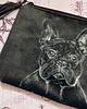 kosmetyczki Kosmetyczka czarna BULDOG FRANCUSKI