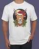 t-shirty męskie Koszulka  z nadrukiem Świąteczny Renifer