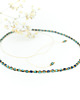 chokery Choker z koralików w kolorze morskim
