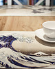 podkładki do kuchni Wielka fala, Hokusai, zestaw 4 dużych podkładek
