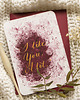 kartki scrapbooking Kartka Walentynkowa "Maroon Love" I LIKE YOU