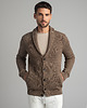swetry męskie Sweter kardigan magnano vn brązowy
