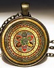 wisiory Duży medalion Mandala II