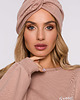 czapki damskie Czapka typu turban-mokka(M-601)