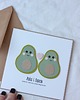 kartki scrapbooking Awokado. Kartka ślubna