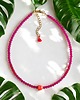 chokery Choker : energy : summer collection : jadeit i ceramiczne serduszko