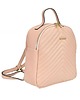 plecaki Damski plecak ze skóry naturelnej -  różowy (5906)