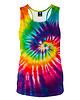 topy damskie DR.CROW Bokserka Damska Tie Die Blue