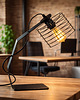 lampy stołowe Metalowa lampa biurkowa stołowa loftowa druciana DALBY LOFT