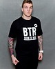t-shirty męskie T-shirt Born To Ride BTR black