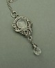 wisiory Długi wisiorek kryształ górski wire wrapping