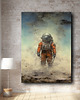 plakaty Kosmonauta - Plakat - Druk - Abstrakcja, Surrealizm, Loft #1