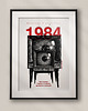 plakaty Plakat George Orwell 1984 - Kolaż Fine Art - Dekoracja Ścienna Do Salonu