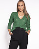 swetry damskie  Rozpinany sweter - SWE267 zielony MKM