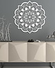 dekoracje - na ścianę AŻUROWY PANEL DEKORACYJNY, MANDALA, KWIAT, DEKORACJA ŚCIENNA 3D, ORNAMENT, 60