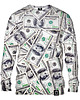 bluzy męskie Bluza Bez Kaptura Męska DR.CROW Dollars