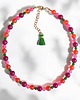 chokery Choker : summer fruits : kolorowy jadeit : choker z kamieni