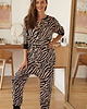 piżamy damskie piżama  ZEBRA ONE-PIECE