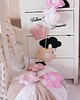 karuzele i girlandy do łóżeczka GIRLANDA zawieszka do pokoju dziecka KWIATY KWIATKI  babyshower