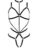 bielizna - inne Full Body Harness - Ozdobna uprząż na ciało
