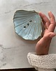 mydelniczki Ceramiczna Mydelniczka Muszelka Muszla Turkusowa Błękitna Laguna