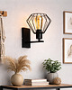 kinkiety Kinkiet loft czarny SUEZ LOFT