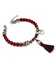 bransoletki z kamieni naturalnych Alloys Collection /boho - carmine /vol .2