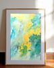 obrazy Akwarela Kwiaty mimosy oryginalny obraz 300g A3 30x42 cm