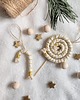ozdoby choinkowe Świateczny boho zestaw zawieszek choinkowych- Candy cane, Lolipop