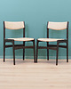 krzesła Komplet dwóch krzeseł dębowych, duński design, lata 70, produkcja: Dania