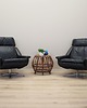 fotele Fotel obrotowy, duński design, lata 70, Werner Langenfeld, Esa