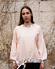 bluza bez kaptura damska Brzoskwiniowy Raj_3