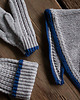 czapki damskie Czapka, chusta trójkątna i rękawiczki - 100% merino - handmade