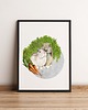 plakaty Plakat "Królik", A3