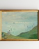 plakaty PLAKAT Monet, krajobraz morski, sztuka ścienna, klify Pourville