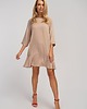 sukienki mini damskie LEXA - luźna wiskozowa sukienka mini