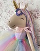 misie i maskotki Zosia maskotka jednorożec 55 cm