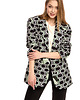 marynarki damskie Marynarka Airone Oversize Black - Pracowni FIO