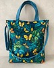 torby XXL Torba na ramię XXL - print motyle