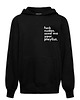 bluza z kapturem damska Nudes Black Sweatshirt