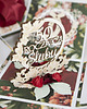 kartki scrapbooking 50 rocznica ślubu, złote gody, exploding box, kartka 3d