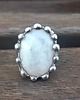 pierścionki - różne Kamień księżycowy - pierścionek regulowany