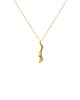 wisiory WAVES / gold necklace